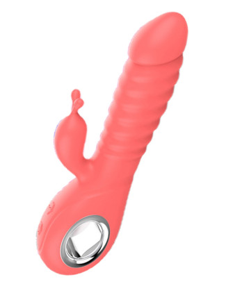 Vibromasseur rabbit rotatif 7 vibrations USB 